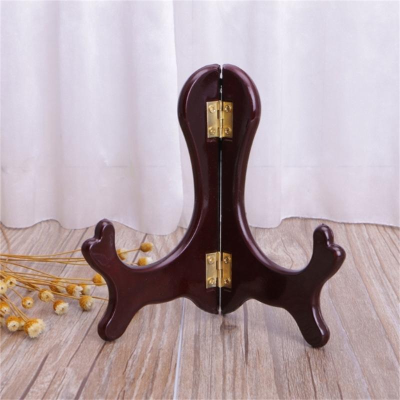 Plate Stands for Display Tea Cake Porcelain Picture Frame Book Plate Easels Stand