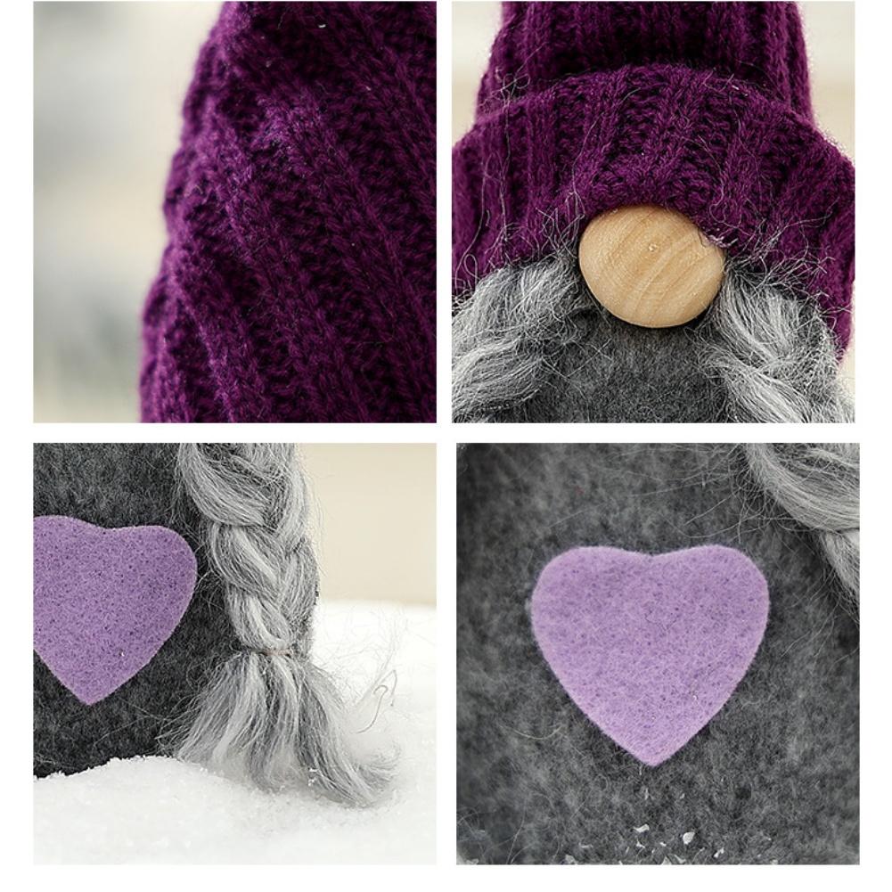 Charming Addition Christmas Gnomes Plush Ornaments