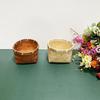 Bamboo Hand-Woven Tea & Snack Basket - Retro Wedding & Household Storage Basket