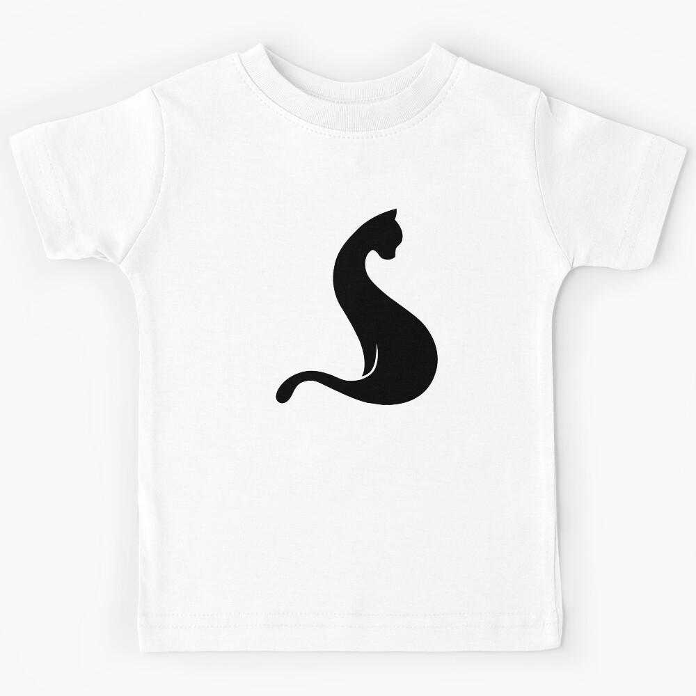 black cat Kids T-Shirt 140