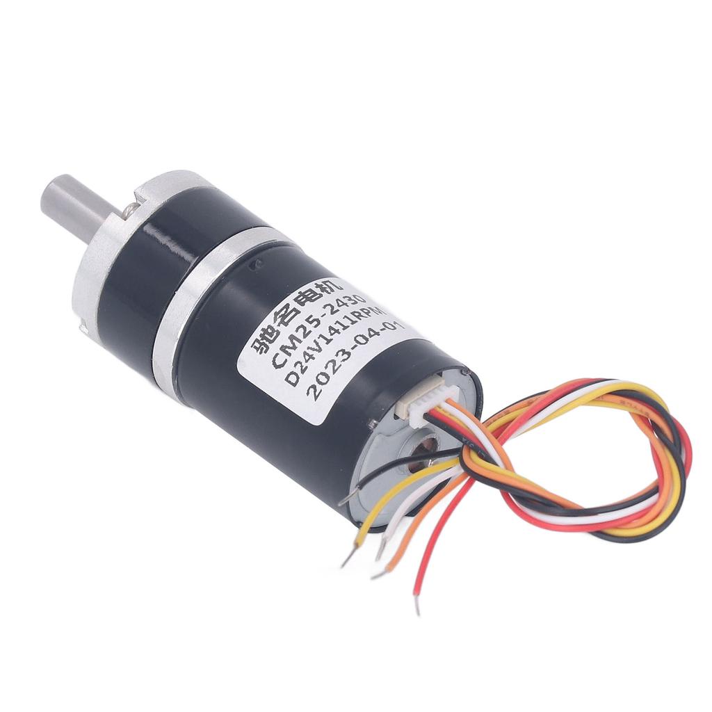 Getriebemotor, hohe Torsion, Aluminium, bürstenloser Gleichstrom, Drehzahlreduzierung, elektrischer Getriebemotor, 24 V, 1411 U/min