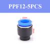 5PCS /Lot Pneumatic Blanking Pipe End Cup Plug Plugs Air Hose Tube Push Fit Connector Plastic PPF PP4 /6/8/10/12mm