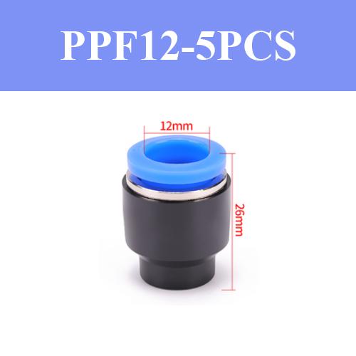 5PCS /Lot Pneumatic Blanking Pipe End Cup Plug Plugs Air Hose Tube Push Fit Connector Plastic PPF PP4 /6/8/10/12mm