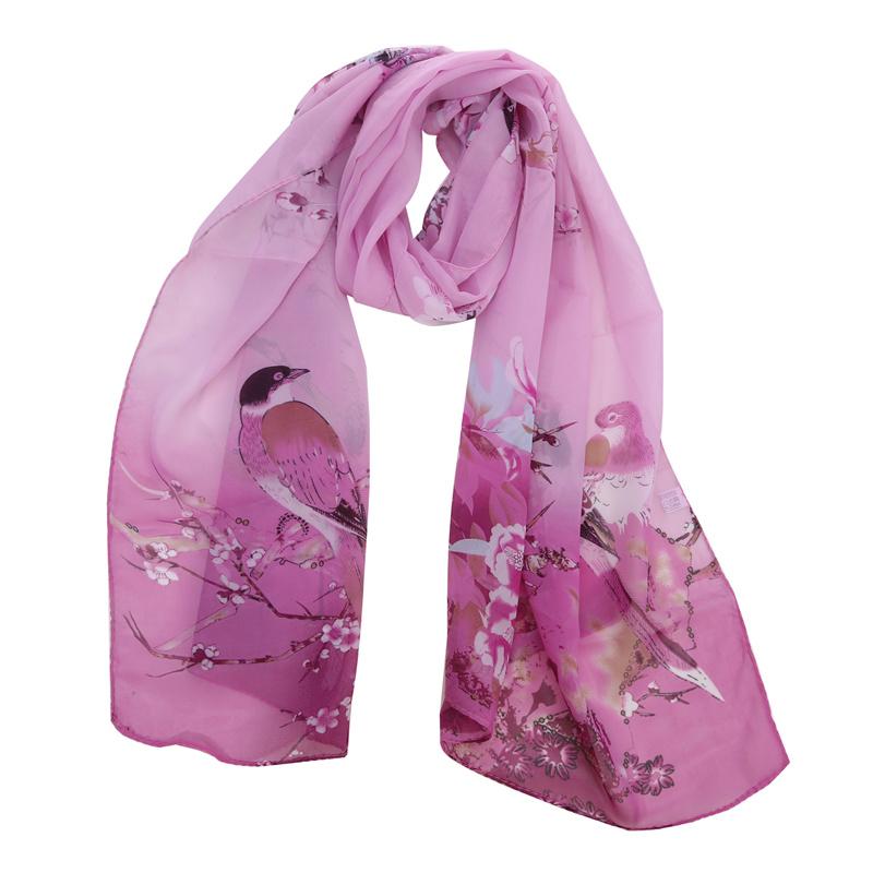 Summer Chiffon Scarf Butterflies Scarves Women's Scarf Long Shawl Spring Chiffon Infinity Scarf Foulard Hijab Scarf 150*40cm NEW