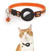 Detachable Bell Cat Collar with Reflective Strip Pet Tracker Accessories Pet Collar for AirTag
