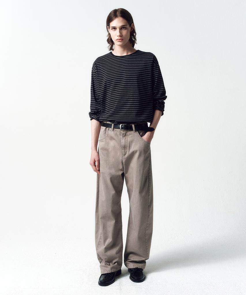 INSILENCE Engineer Fit Denim Pants Beige