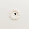 Vlen Freshwater Pearl Rings for Women Adjustable Elastic Minimalist Stackable Jewelry Luxury Real Pearls Everyday Wear
