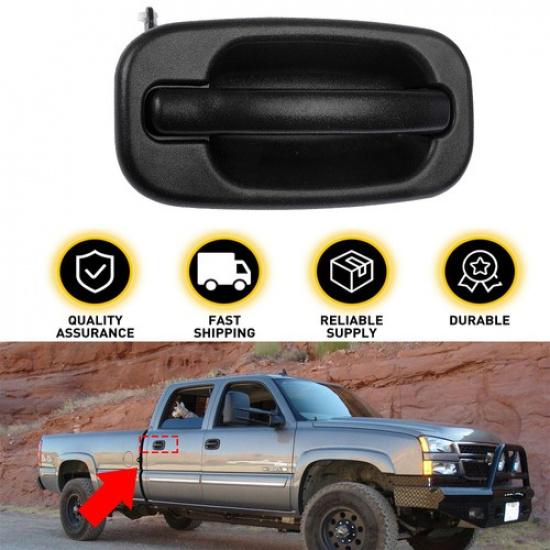 Rear Passenger Side Exterior Door Handle For 2004-2006 Silverado Chevrolet 1500