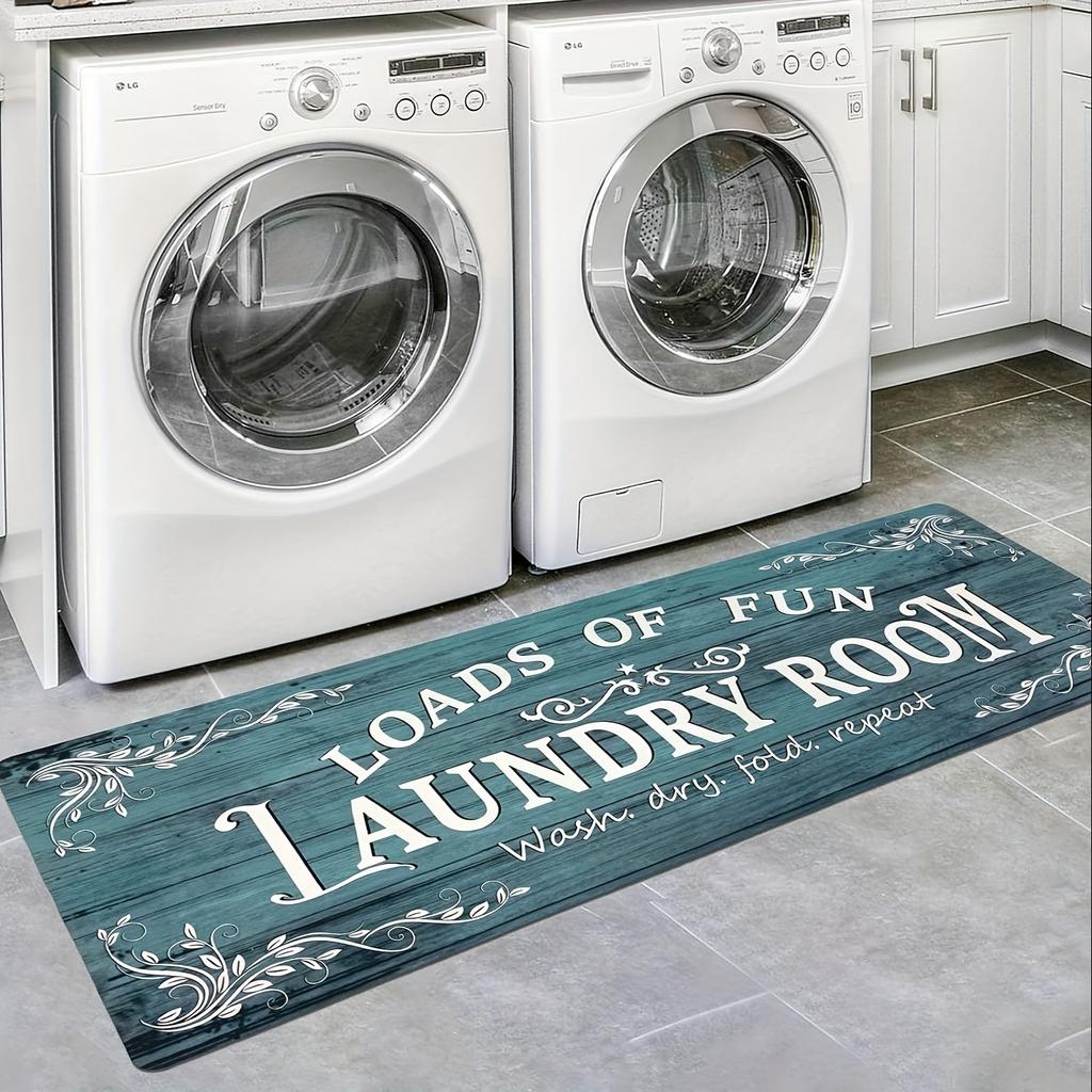 Laundry Diatom Mud Floor Mat, Water-Absorbing And Wear-Resistant Floor Mat, Household Kitchen Floor Mat, Easy To Take Care Of Floor Mat, Dirt-Resistan