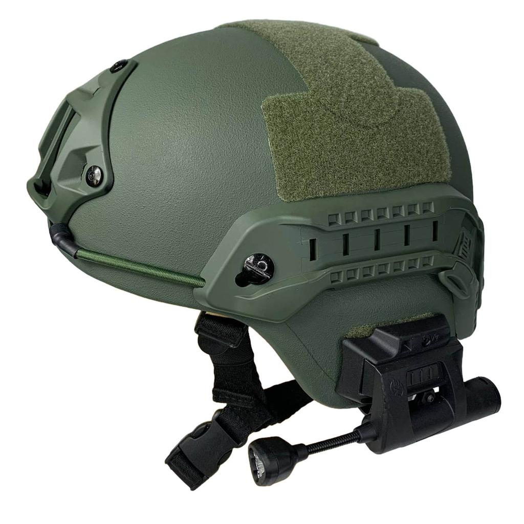 Helmet-mounted Tactical Headlamp Princeton Tec Charge Mpls