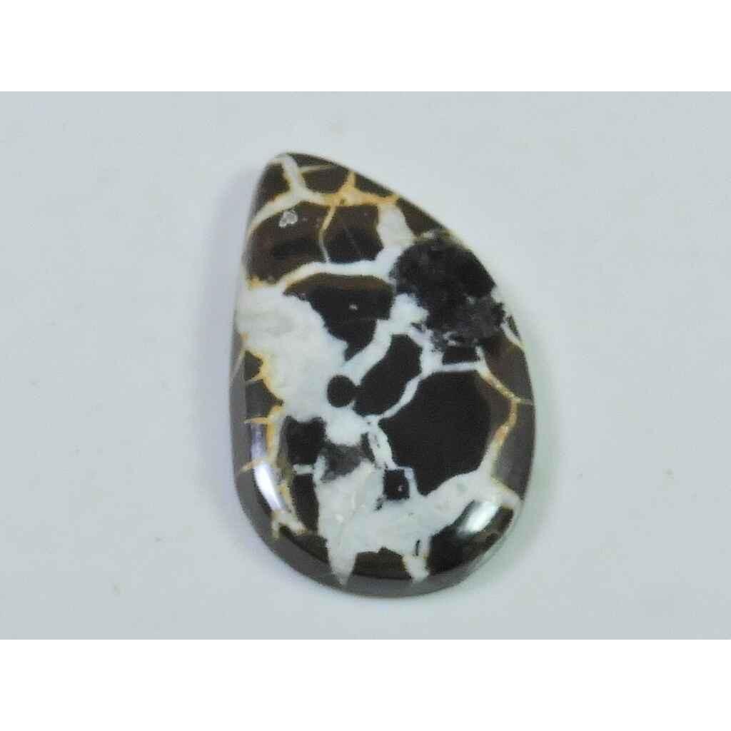25Cts Natural Septarian Gronate Oval Crystal Cabochon Loose Gemstone 20X33MM SK-2329