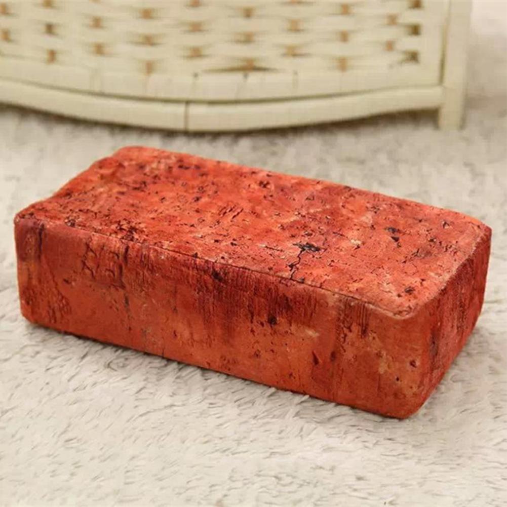 Simulation Brick Wood Block Pillow Nap Rest Sponge Ornament Home Decor Cushion Cushion Plush Sl Y0M6