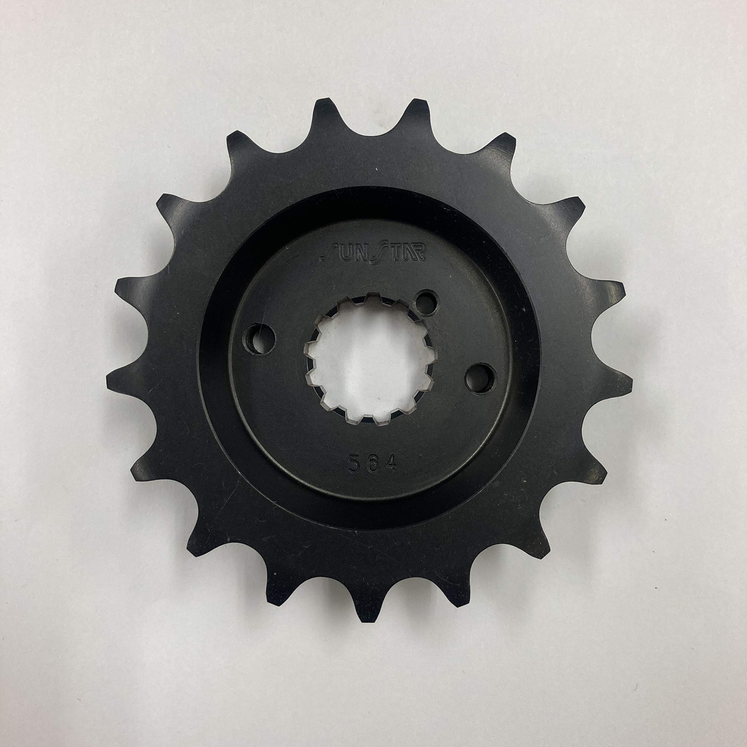 SUNSTAR Смещенная передняя звезда для 530-17T GSX/Z750/FZR 564-17