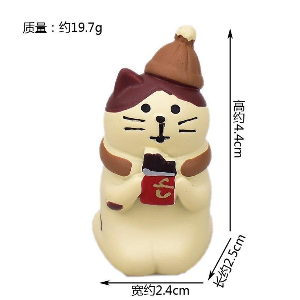 Japan Zakka Frohe Weihnachten Japan Deko Bücherregal Dekoration Szene Sammlerstück Wohndekor Kunstharz Handwerk Japan Miniatur Ornamente