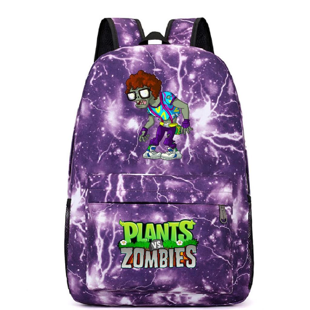 Game Merchandise Plants Vs. Zombies School Bag Casual Simple Backpack