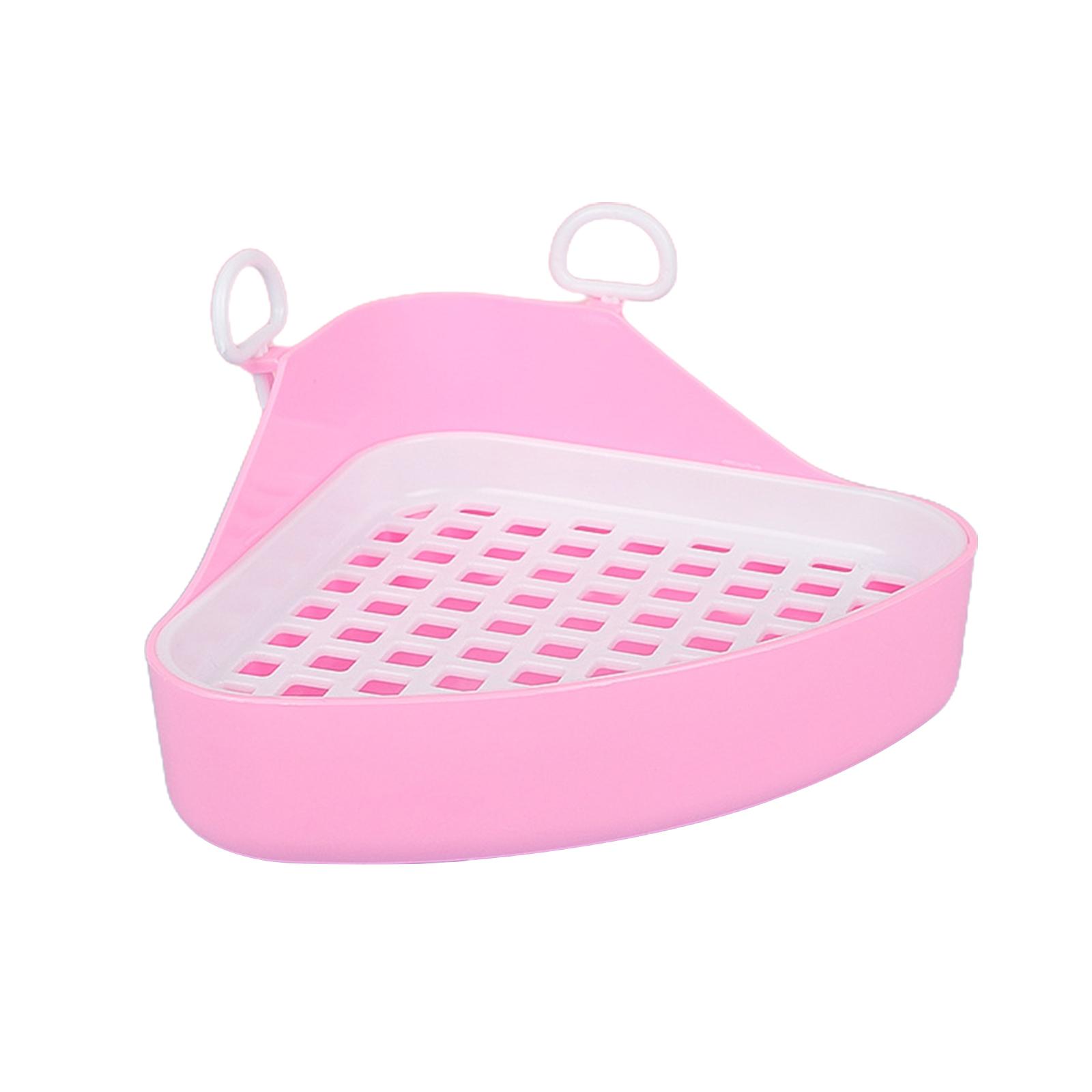 Rabbit Corner Toilet Rabbit Litter Box Corner Rabbit Trays For Cage Rabbit Potty Training Litter Rabbit Litter Pan Tray 1