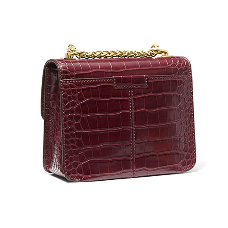 New MICHAEL KORS Sonia Artificial Leather Shoulder Bag Crossbody Bag Small Size Women's Berry Purple 35F1G6SS1E-MERLOT