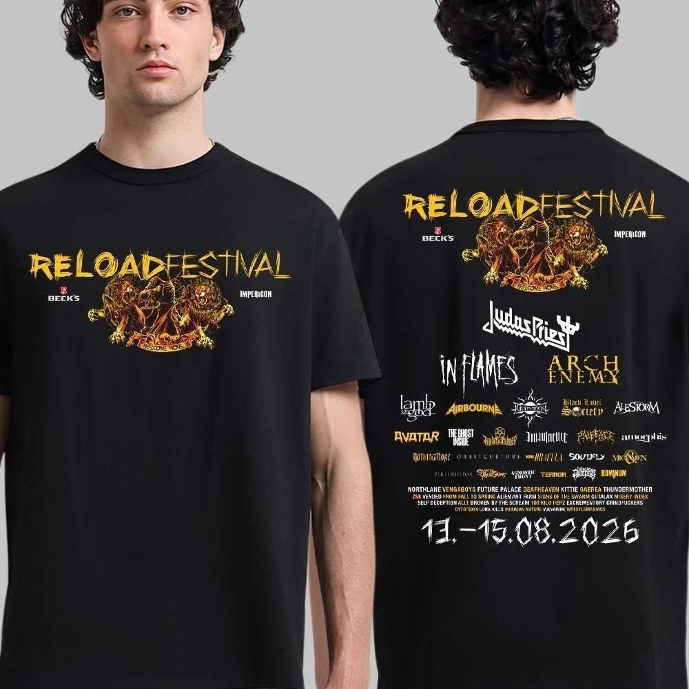 Reloaded Festival 2026 Lineup T-Shirt XL