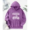 The Anatomy Of Freedom Printing Washed Hoodies Multicolor Cotton Hoody Oversize Hip Hop Clothing Street Cotton Pullovers