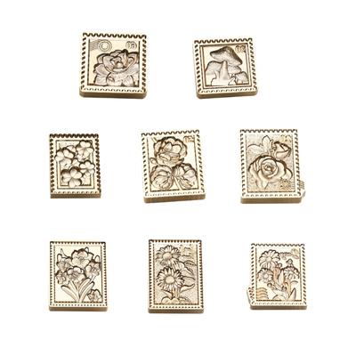 Emboss Sealing Wax Stamp Head Brass Sealing Stamp Wax Seal Stamp Head Replacement for Envelope Sealing or Greeting Dropshipping