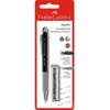 Faber-Castell Apollo Mechanical Pencil, Black, 0.5mm, with 12 Refill Leads (27113017)