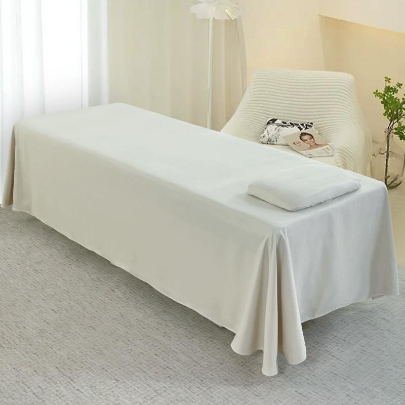 120x230cm for Beauty Salon Skin-Friendly Massage Table Cover Comfortable with Hole Solid Color Bed Cover Massage Table Sheet