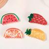 Hair Claw Fruit Design Back Head Shower Clip Medium Size Shark Hair Claw Non-slip Versatile Hair Accessory