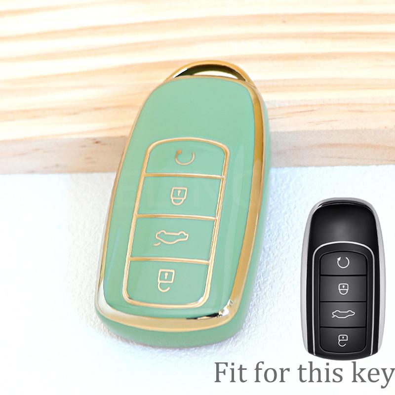 4 Buttons For Chery Omoda 5 C5 Tigo 7 8 Pro Max Tigo 7 8 Plus Arrizo 5 Plus Keychain Car Keys Accessories Holder Key Cover Case