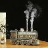 300ML Vintage Aroma Difuzér Parní Lokomotiva se 2barevným LED Světlem Difuzér Aromaterapie s Dálkovým Ovládáním pro Kancelář Ložnici