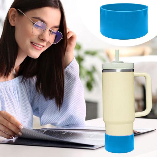 Tasse Email Manchon Gobelet,Manchon En Silicone Pour Verre,antidérapants En Silicone Résistant à La Chaleur Pour Tasse à Café,10pcs Manchon De Tasse En Tasse Verre
