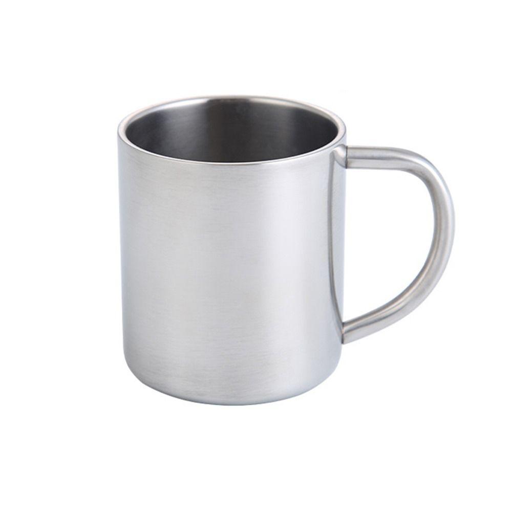 Rukojeť z nerezové oceli, dvojitá stěna, šálek čaje Tumbler Cup šálek kávy Cestovní hrnek