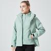 3-in-1 Men's and Women's Waterproof Windproof Mountaineering Jacket Set for Outdoor Winter, Spring, and Autumn.