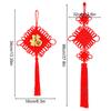 1pc Tassels Ornaments 2025 Chinese Knot Home Decor Rope Woven Handmade Spring Festival Ornaments Hanging Pendant