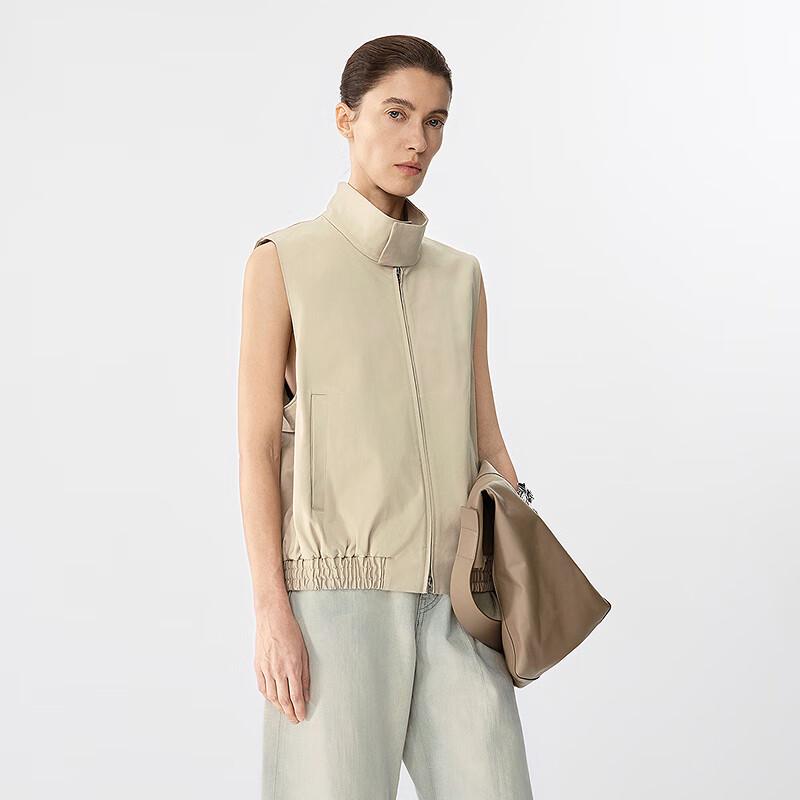 

JNBY 2025 Весна Свободный крой Воротник-стойка Жилет L