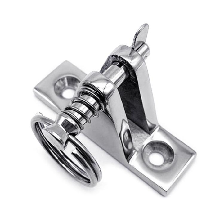 Marine Boat Deck Hinge Mount Bimini Top Fitting Hardware 316 Stainless Steel
