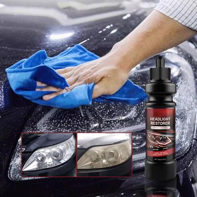 Headlight Repair Paste Auto Headlight Repair Paste Short-Term Protection Headlight Cleaning Tool For Sedan Truck Motorcycle