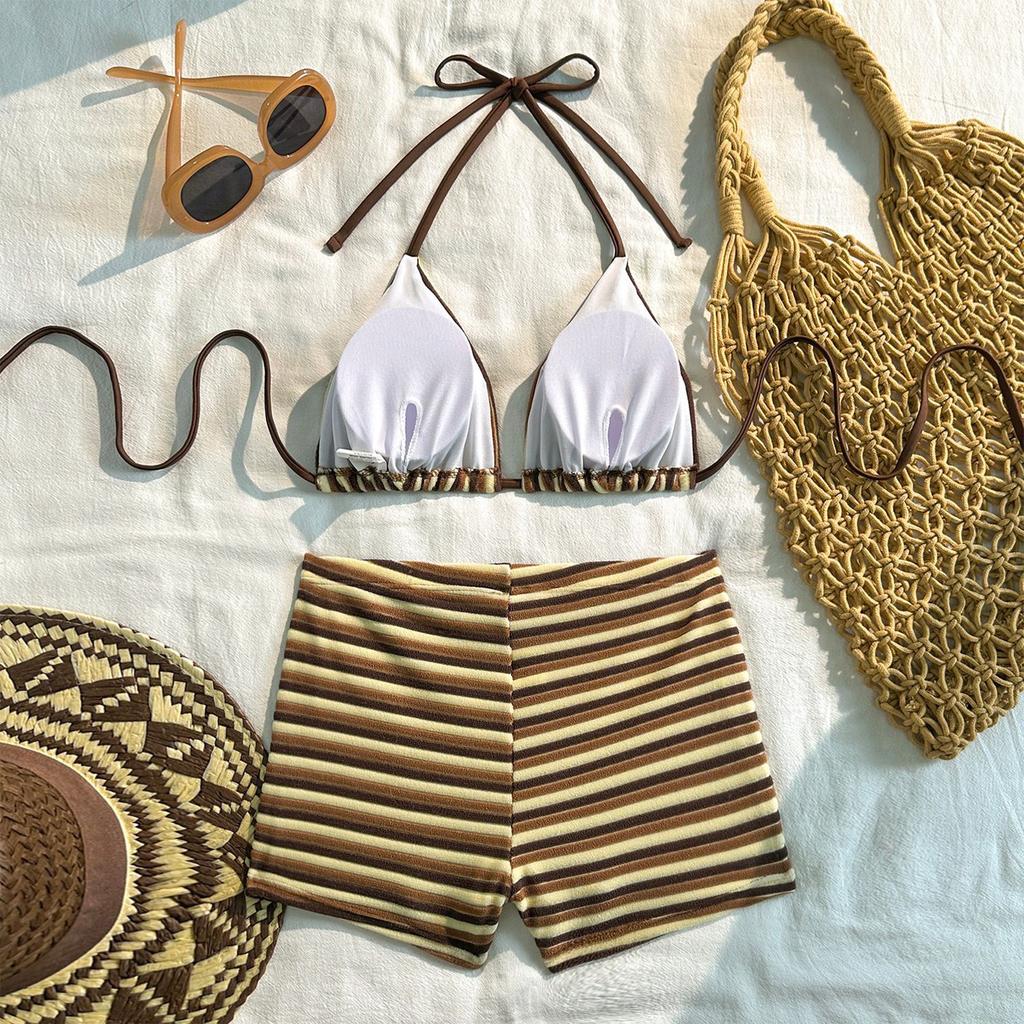 Women's Split Bikini Swimsuit Two-Piece Sport Swimsuit