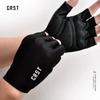 Crst Summer Outdoor Competitive Cycling Half-Finger Lightweight Breathable Road Bike Short-Finger Anti-Slip Gloves for Men and Women