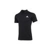 Polo Shirts Men's Black Polo Collar Moderate Straight Fit GH7670
