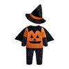 2025 Halloween Pumpkin Long Sleeve Baby Onesie Romper