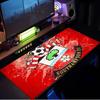 Southampton Football Crest mouse pad, rubber base, esports desk mat, mouse pad for gamers and office use, gaming desk , easy to clean mat