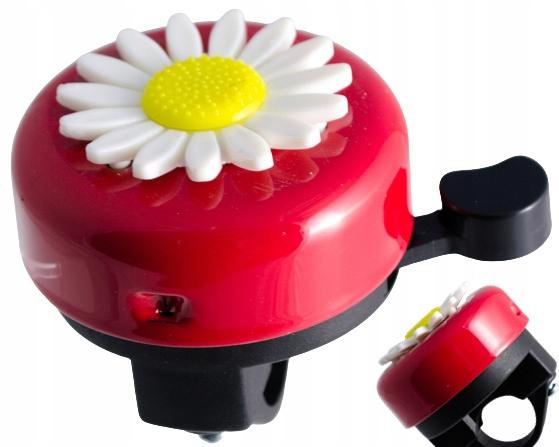 Children's Bicycle Bell, Steel Flower, 55 Mm