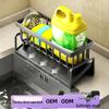 Steel Wire Sink Storage Rack for Detergent, Sponge, and Kitchen Essentials