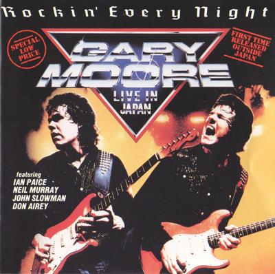 CD GARY MOORE - Rockin' Every Night - Live In Japan 7861202,XIDCD1 10 Records Hollande Rock Occasion