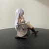 10cm The Journey Of Elaina Elaina Sitting Reading Anime Girl Figure Model Statue Boys Collection Desktop Decoration Ornament Toy
