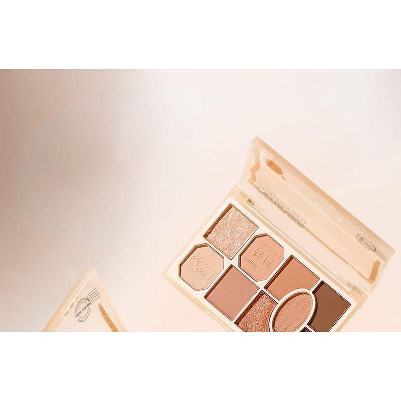 Xixi - Dark Rice Light Eyeshadow Palette - Pink Garden