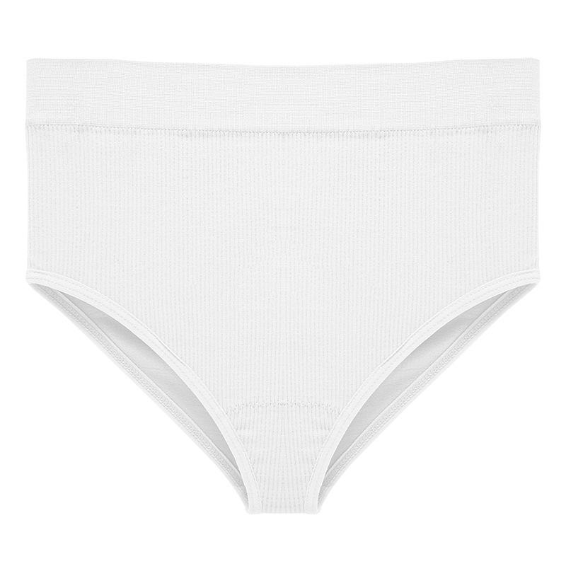 Charmleaks Women Panties Sexy Cotton Brieefs Mid-waist Solid Female Elastic Underwear M-XL,1 PCS