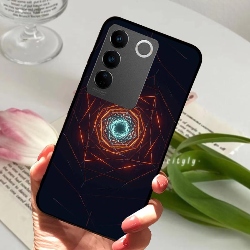 For Vivo V2230 V27 Pro 5G Case Popular Animal Cool Soft Back Protective Cover For Vivo V2237 V27e VivoV27 V 27 E Phone Bag Case