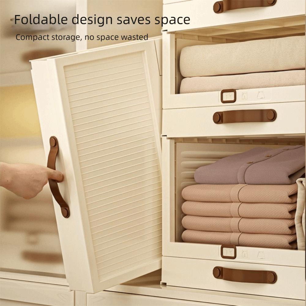 Stackable Storage Box Foldable Kitchen Organizers Household Drawer Organizer Desktop Sundries