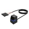 RGB LED Strip with Power Switch Cable PC Extension On/Off Square Button for Gaming Desktop Computer Home Office Setup